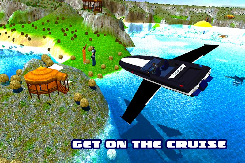 Police Flying Boat Simulator