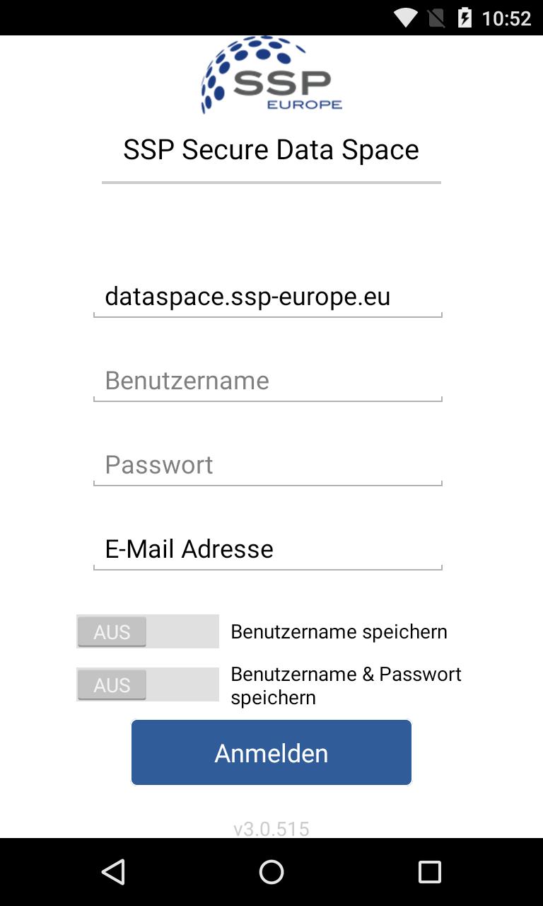 SSP Secure Data Space V3