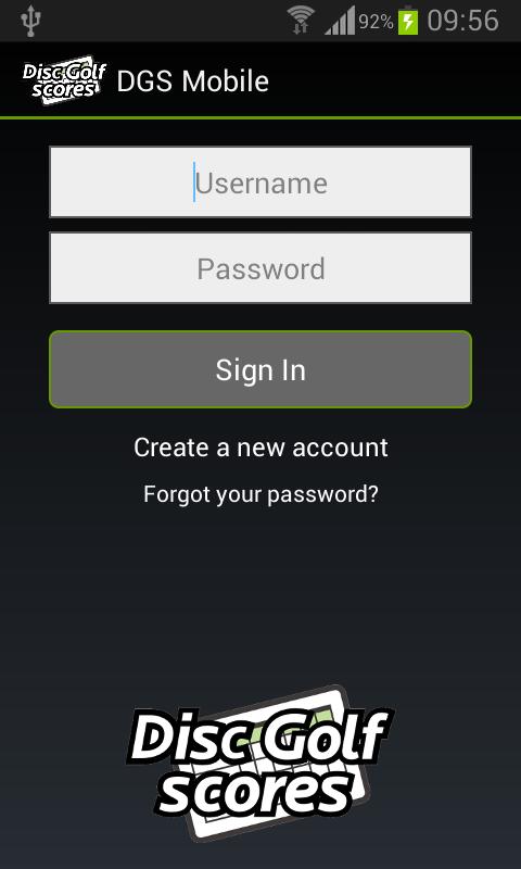 DGSMobile - DiscGolfScores
