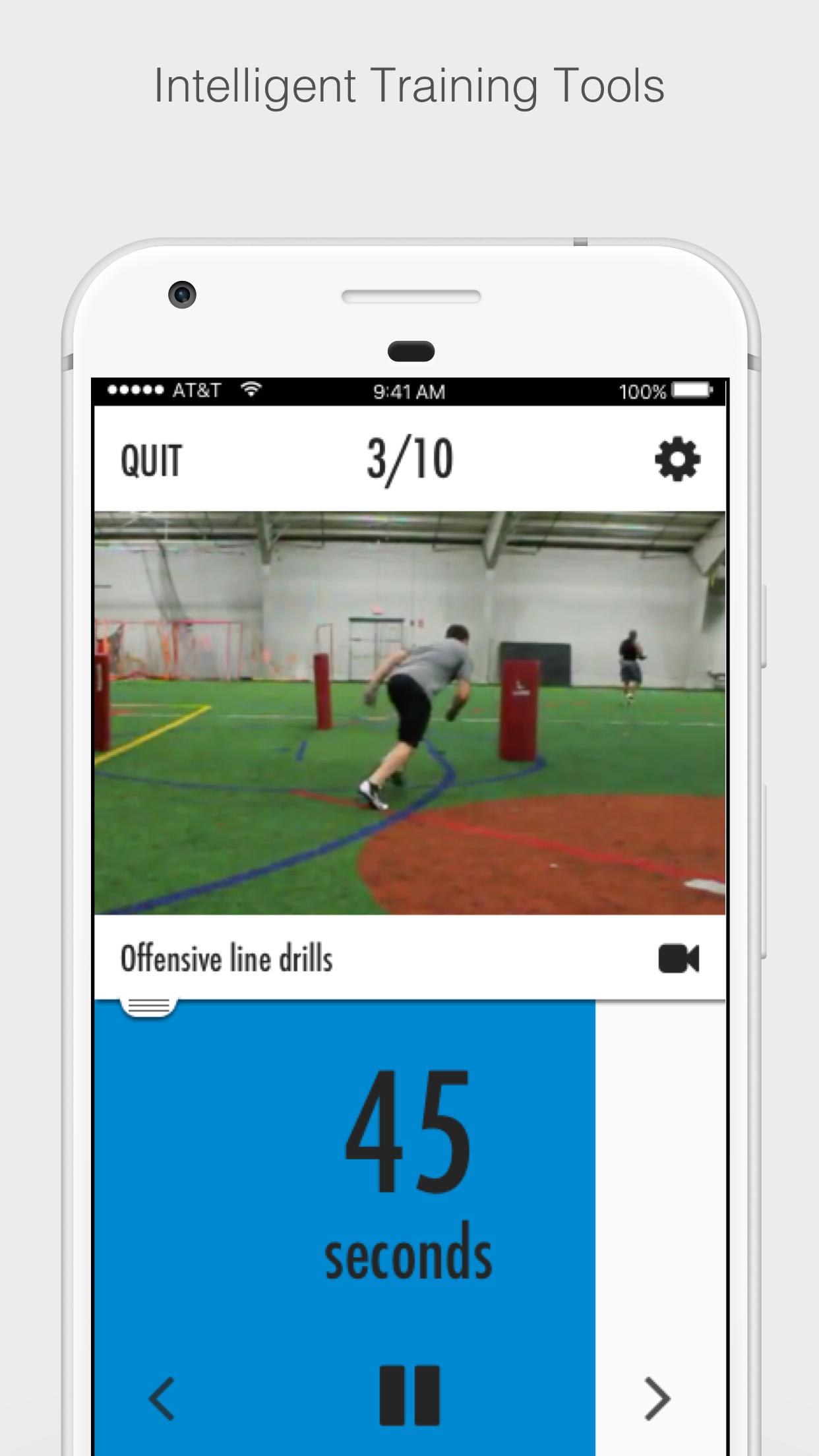 Football Offensive Lineman