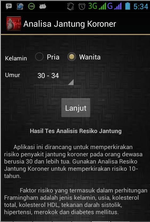 Analisa Jantung Koroner