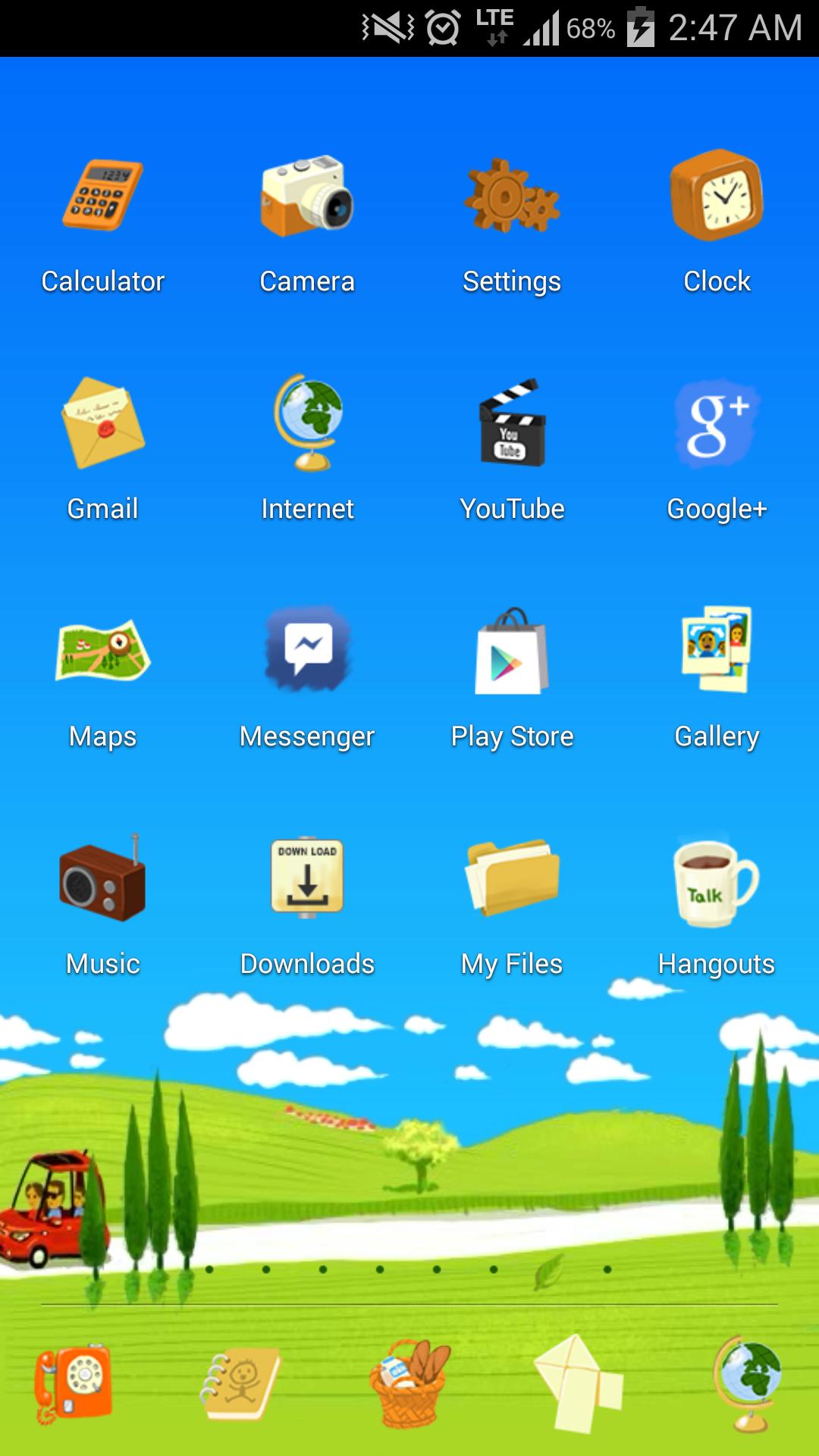 Picnic Theme - KIA Launcher
