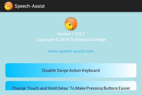 The Speech-Assist Project