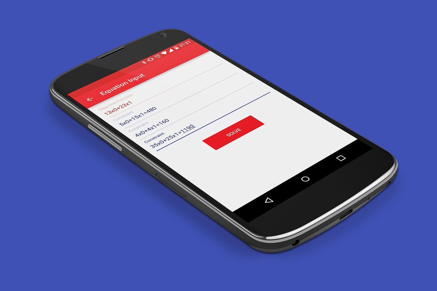 Simplex Solver (Beta)