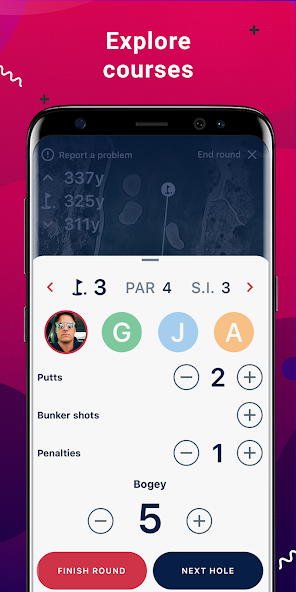 Golf GPS APP - FreeCaddie