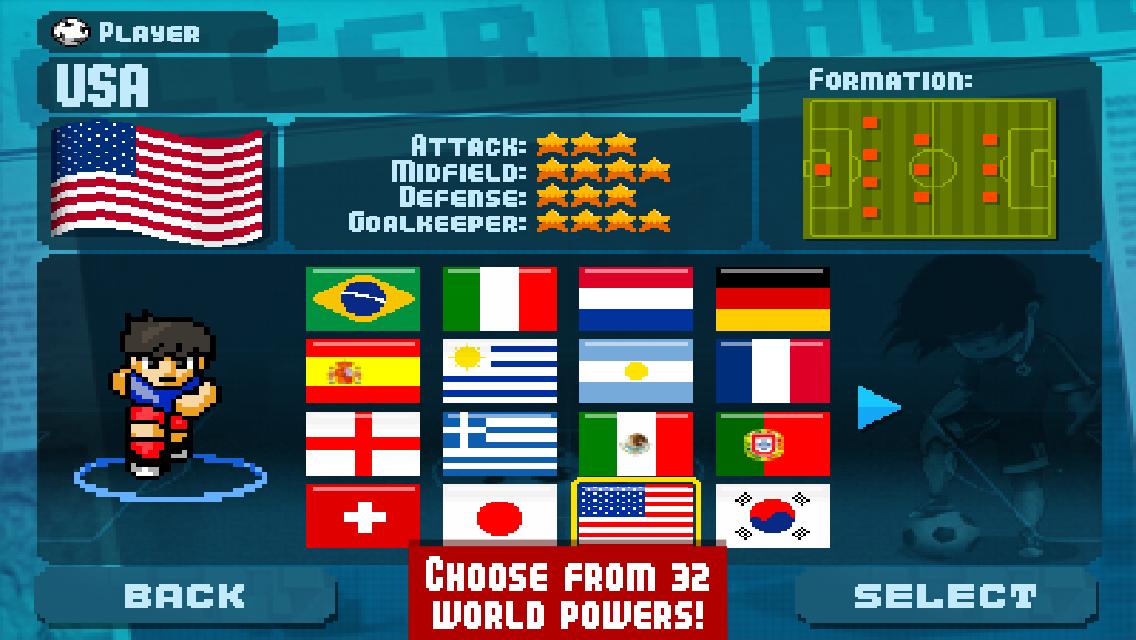 Pixel Cup Soccer