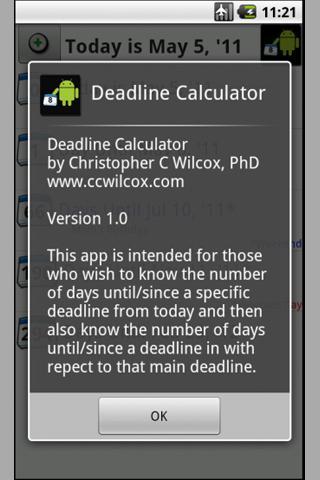 Deadline Calculator