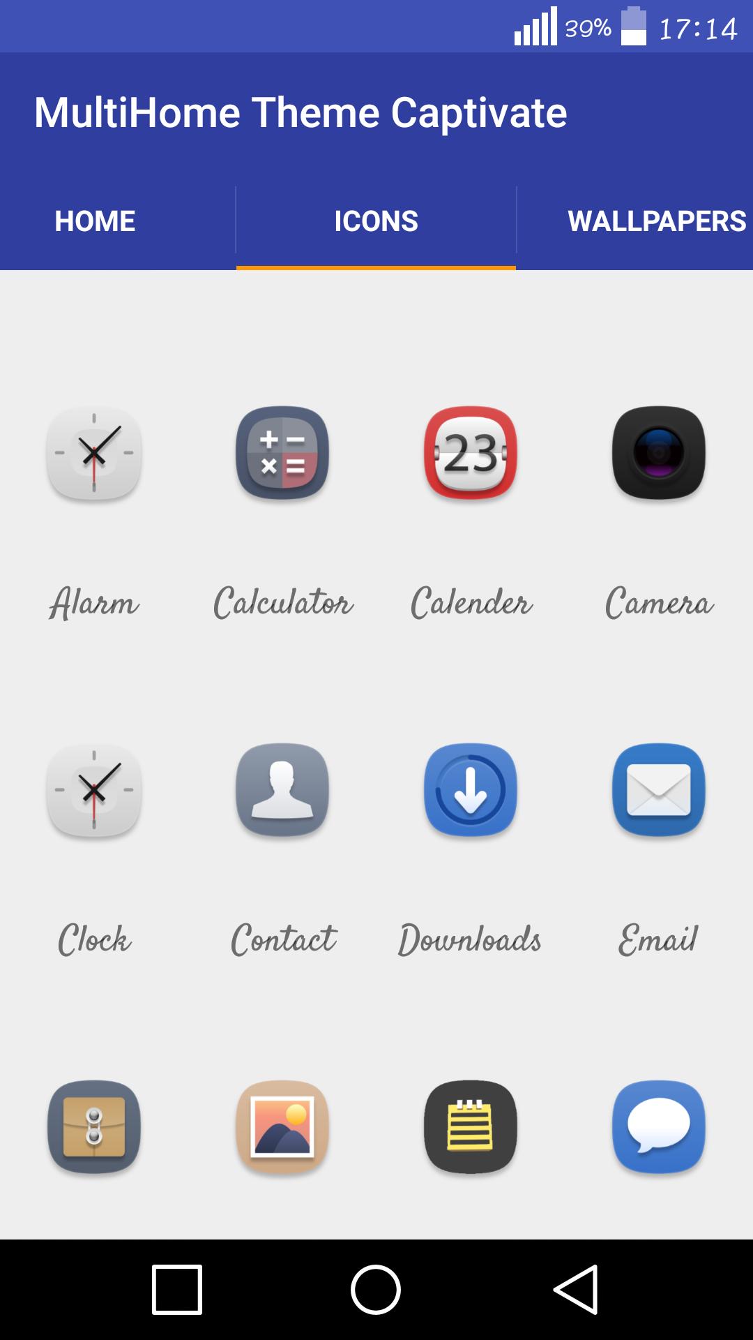 Theme for MultiHome-Captivate