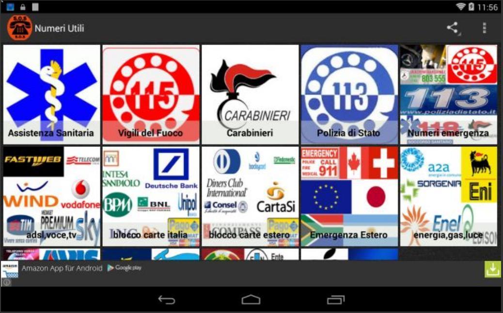 Numeri Utili e di emergenza