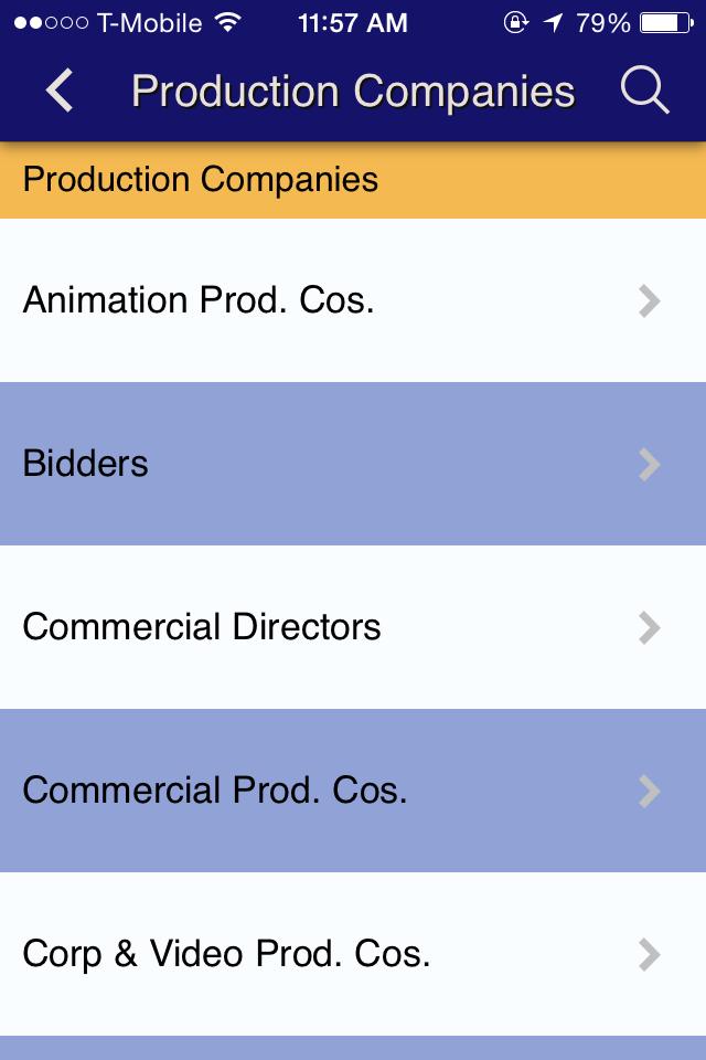 Film Production App