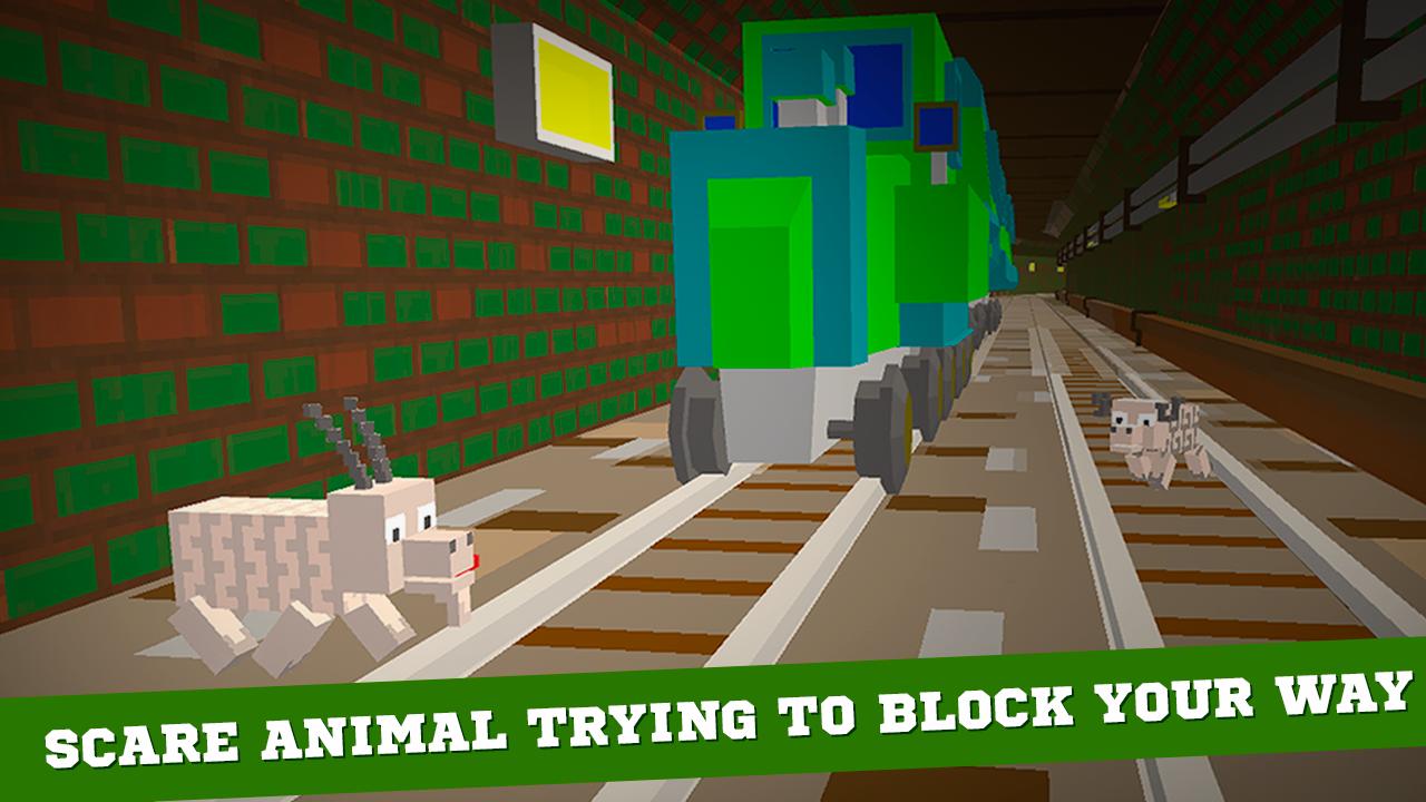 Cube Subway Train Simulator 3D