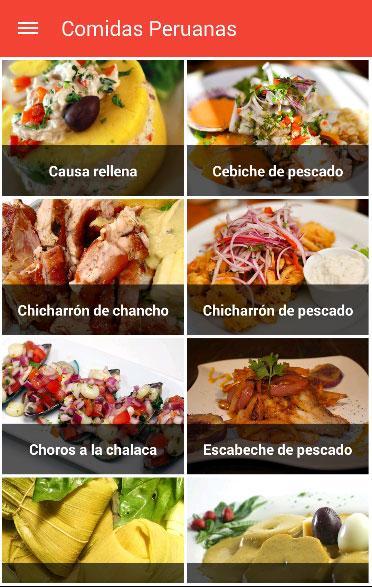 Comidas Peruanas