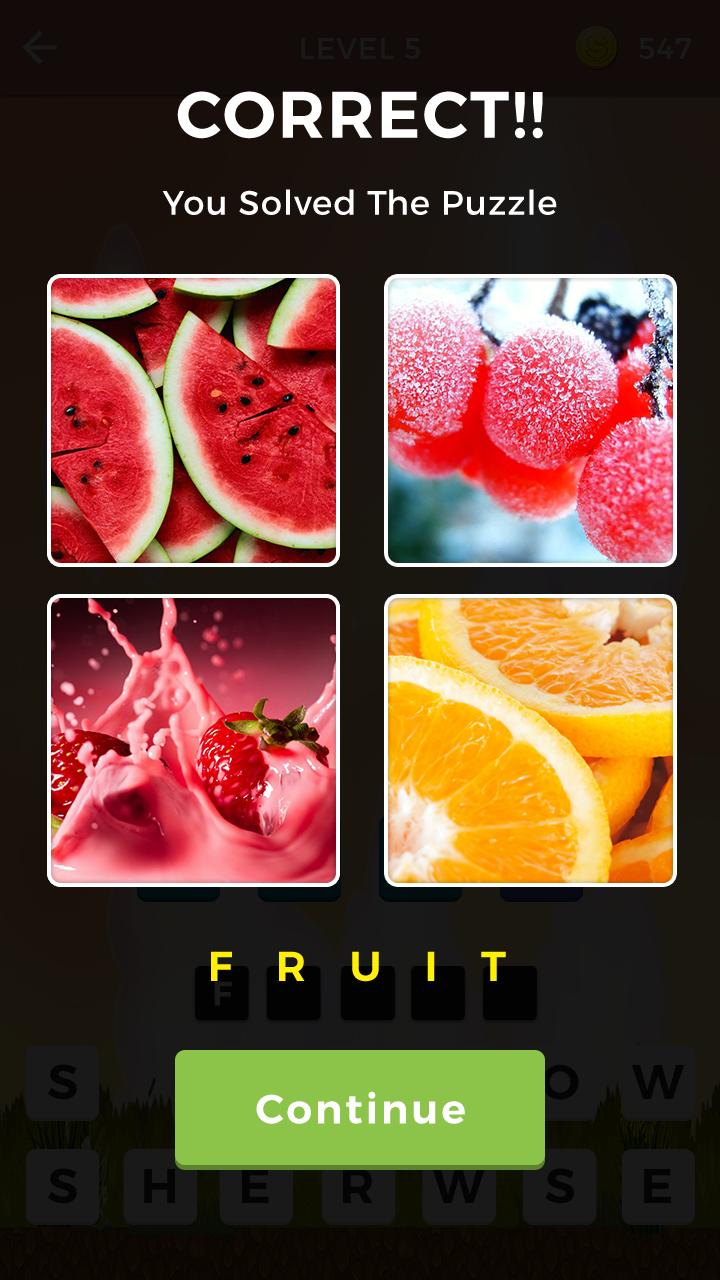 4 pics 1 word Game