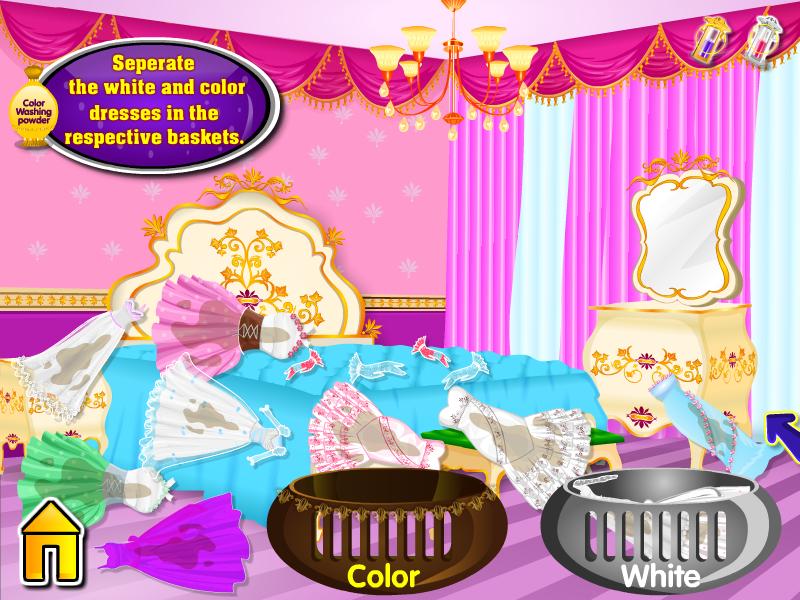 Princess wash laundry