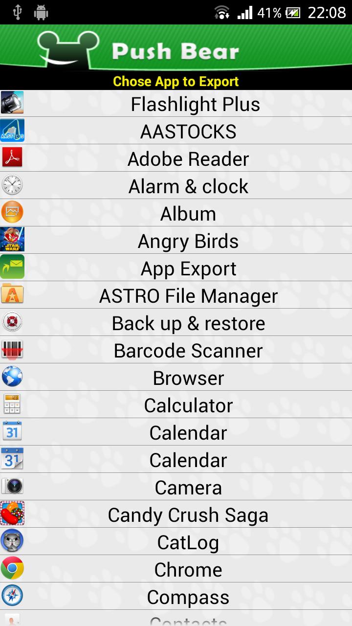App Export