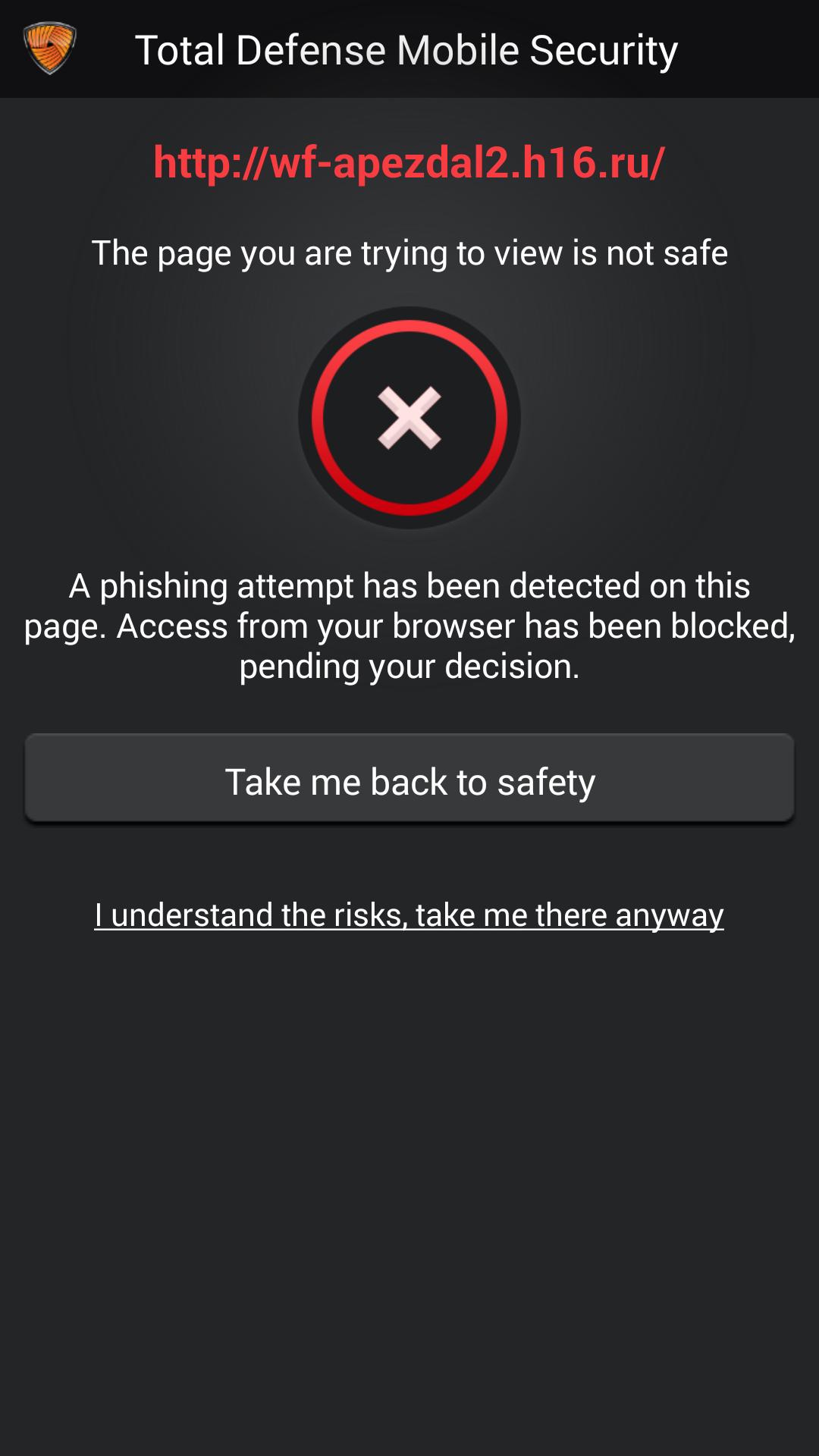 Total Defense Mobile Security