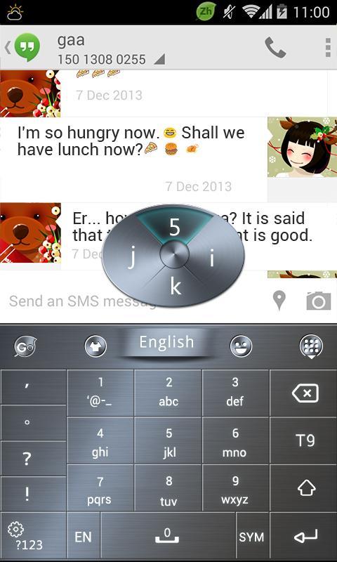 Aluminum Drawing GO Keyboard