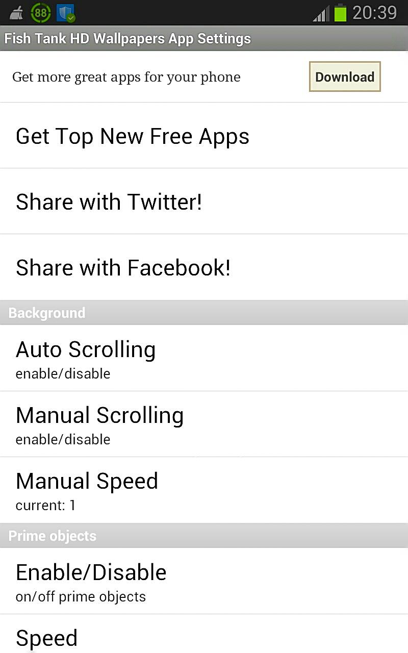Fish Tank HD Wallpapers App