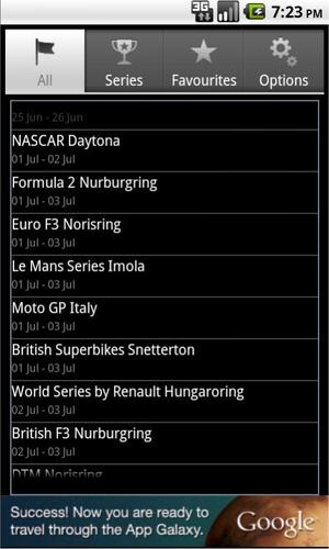 Motorsport Calendar Free