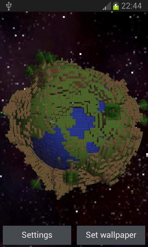 Craft World 3D Live Wallpaper