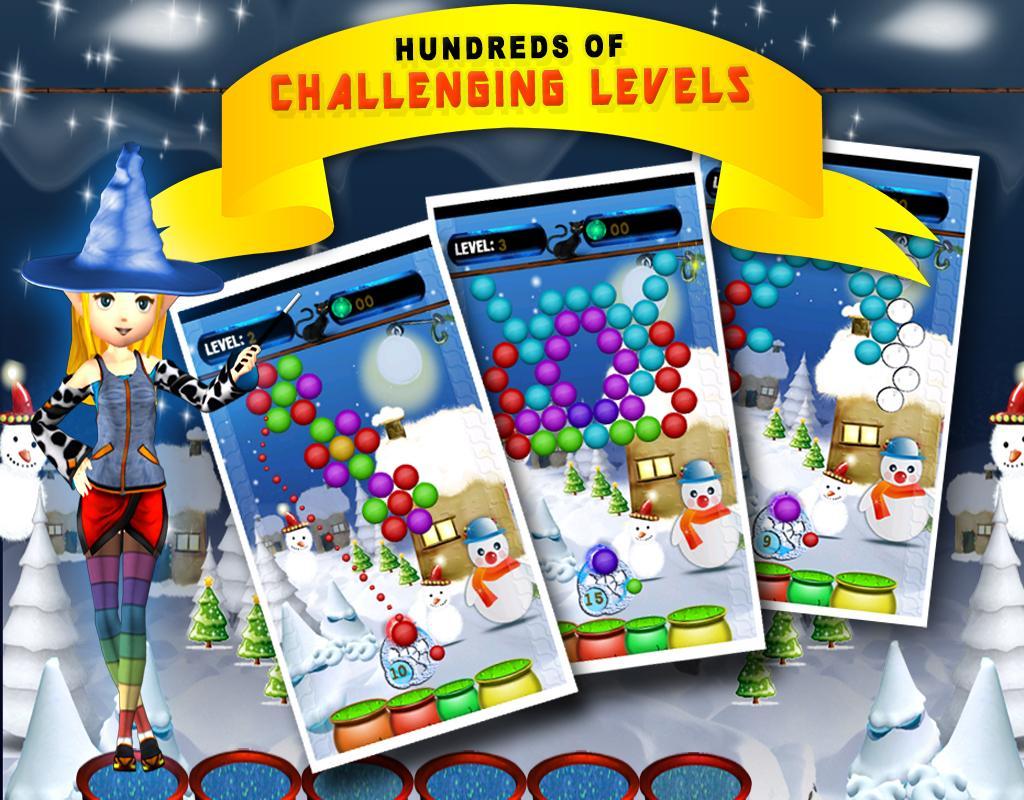 Magic Bubble Snow Witch