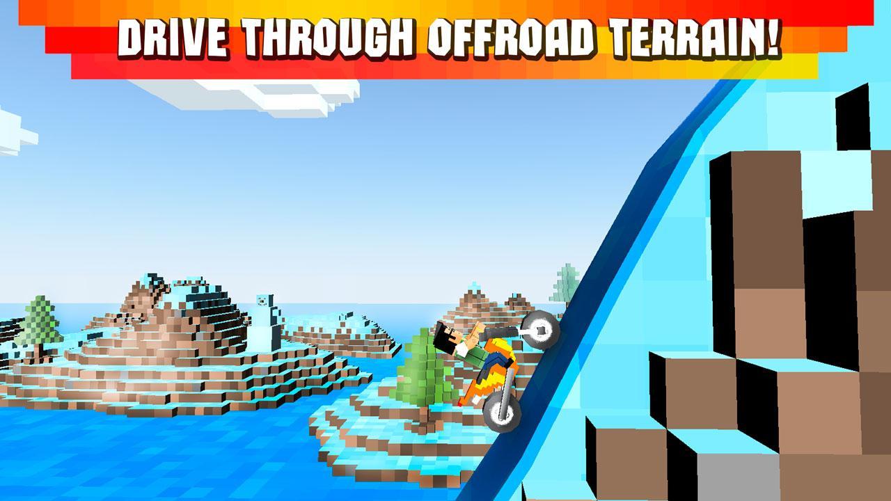 Cube Motocross: Bike Stunts 3D