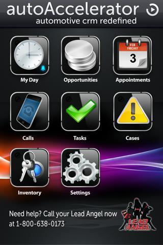AutoAcceleratorCRM Mobile App