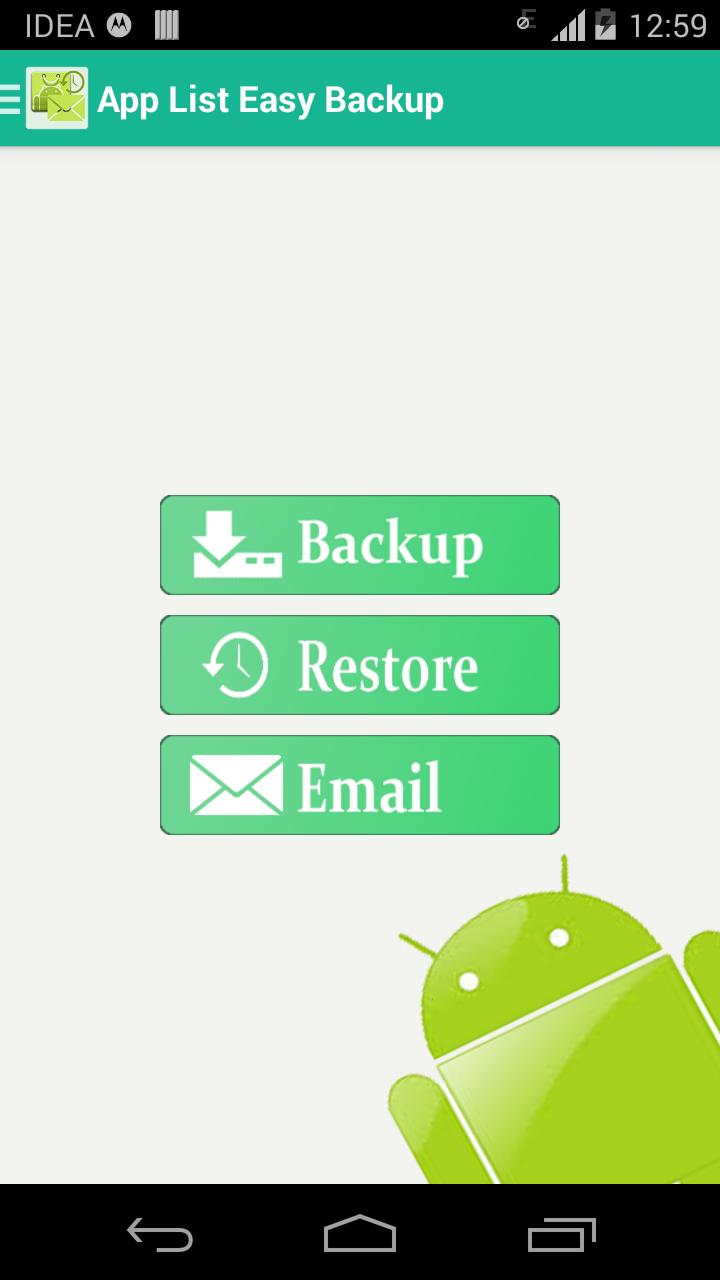 App List Backup & Restore