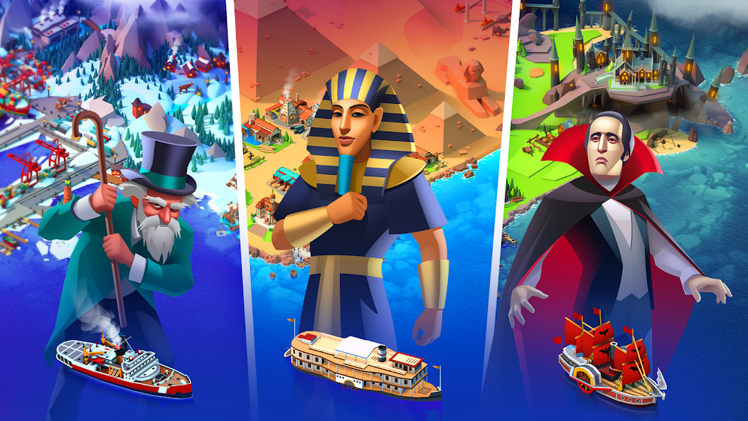 Sea Port: Cargo Boat Tycoon