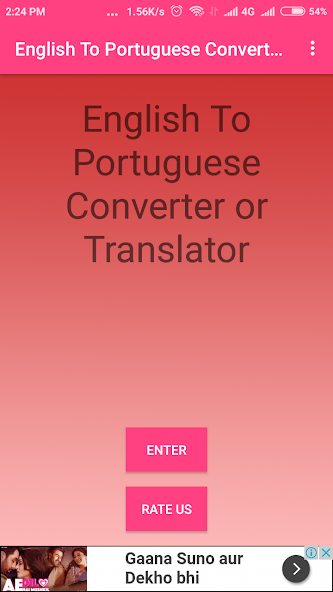 English To Portuguese Convert