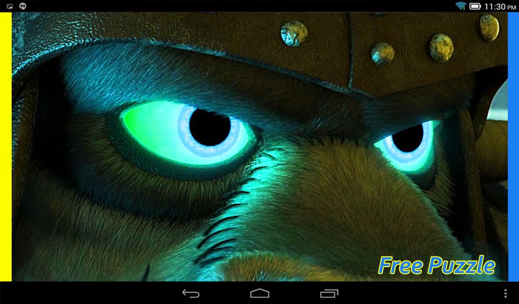 Game for Kung Fu Panda 3 Puzzle