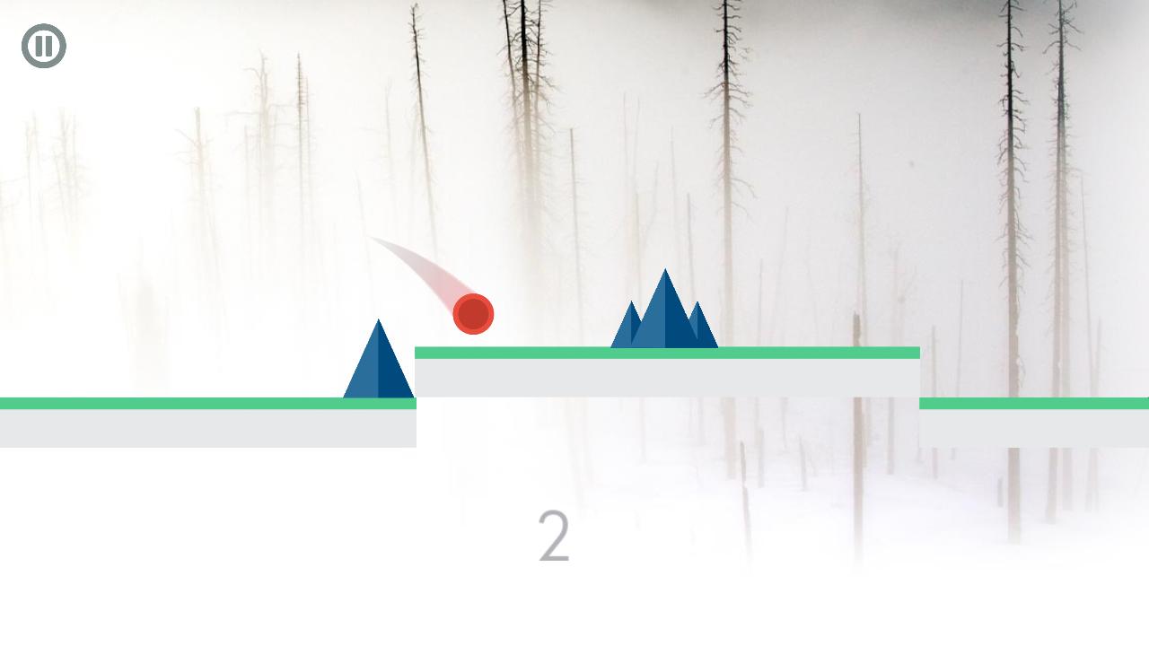 Red Bouncing Ball Jump