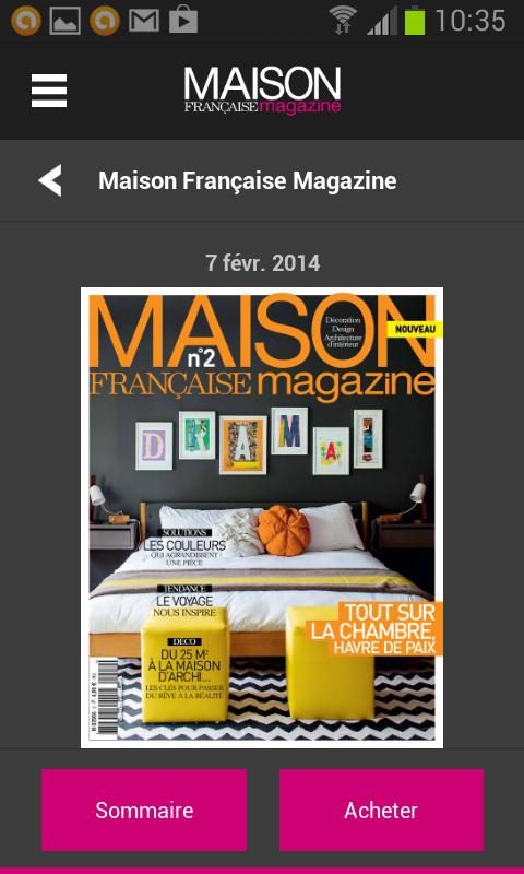 Maison Francaise Magazine 1.0