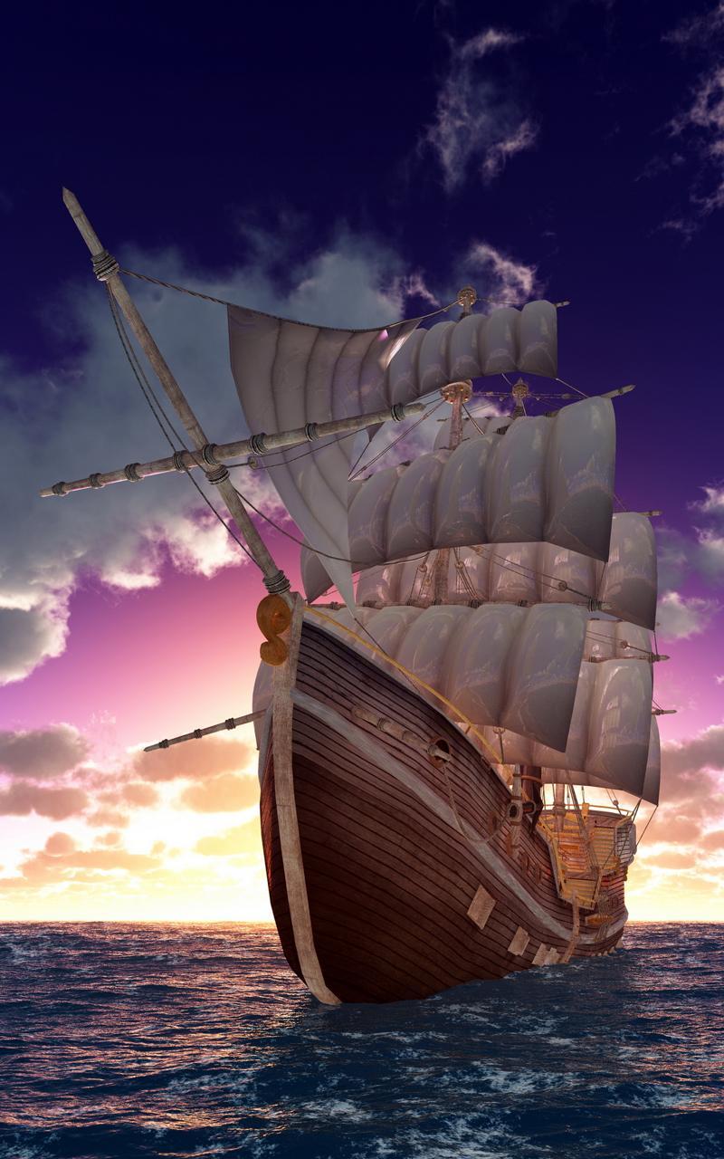 Sailing Ship Live Wallpaper