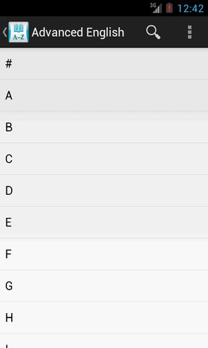 Advanced English Dictionary