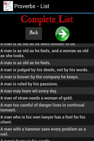 English Proverbs Collection