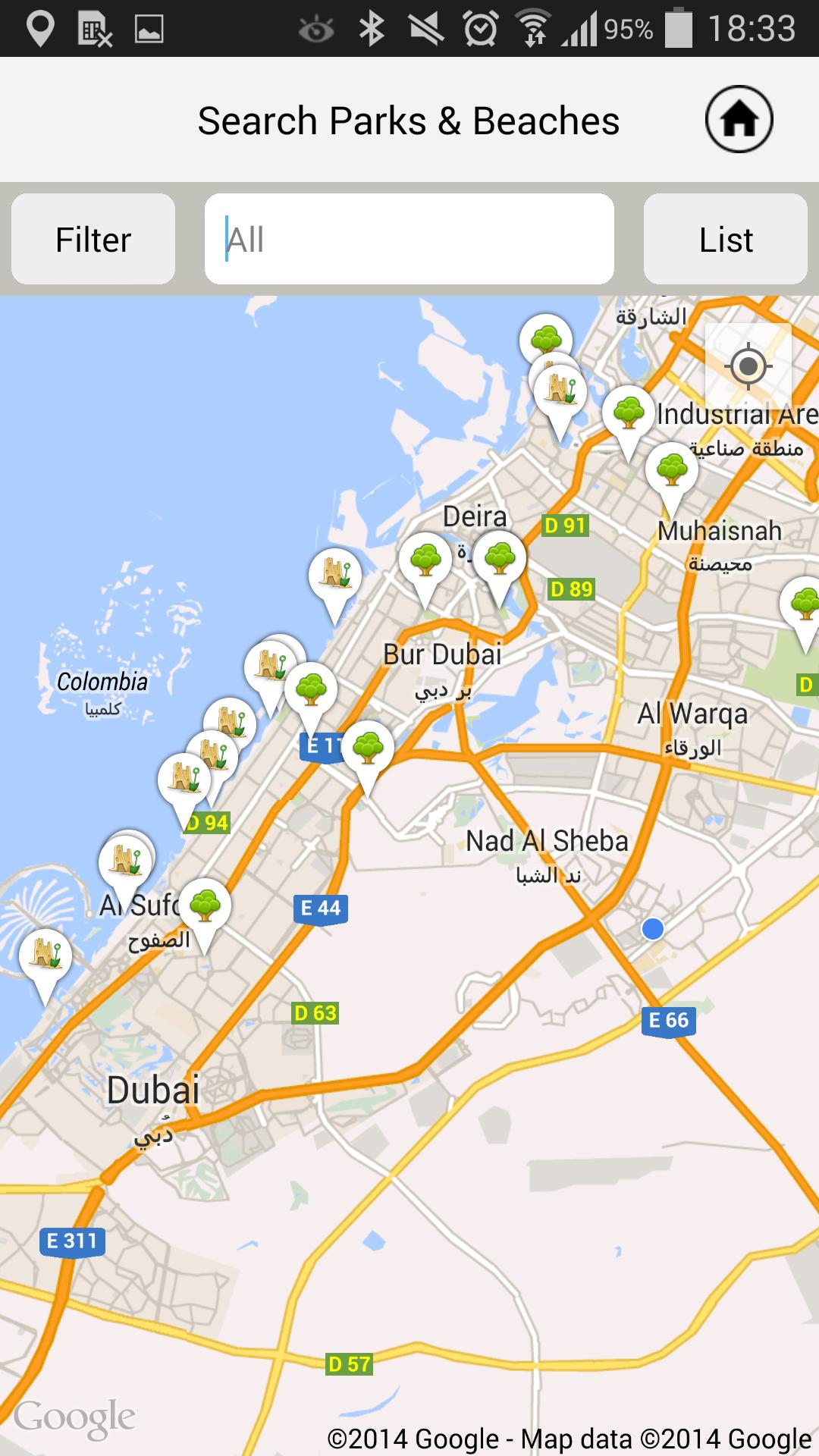 Dubai Parks & Beaches