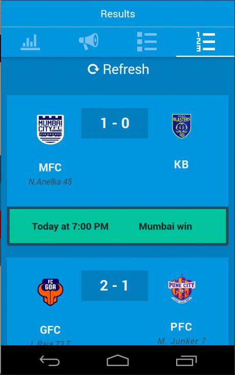 Indian Super League updates