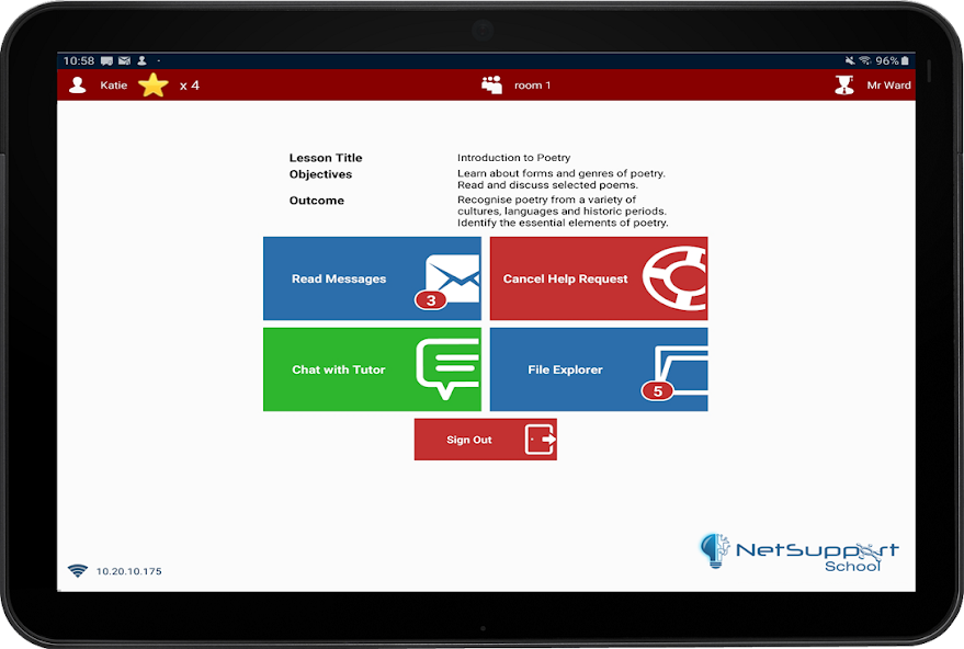 NetSupport School Student