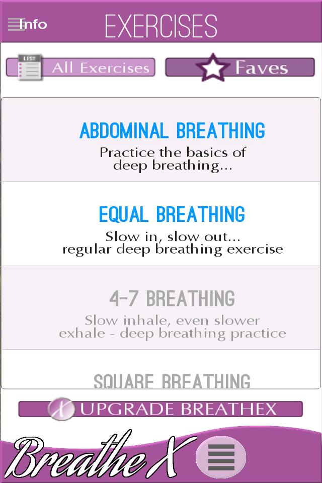 BreatheX Breathing Exercises