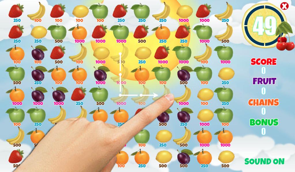 FREE Fruit Swipe Frenzy Match3