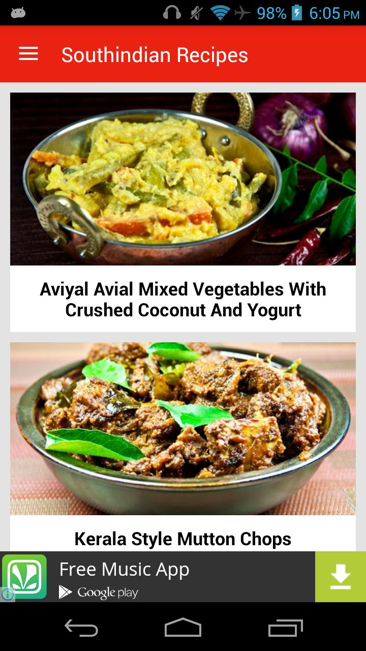 South Indian Recipes