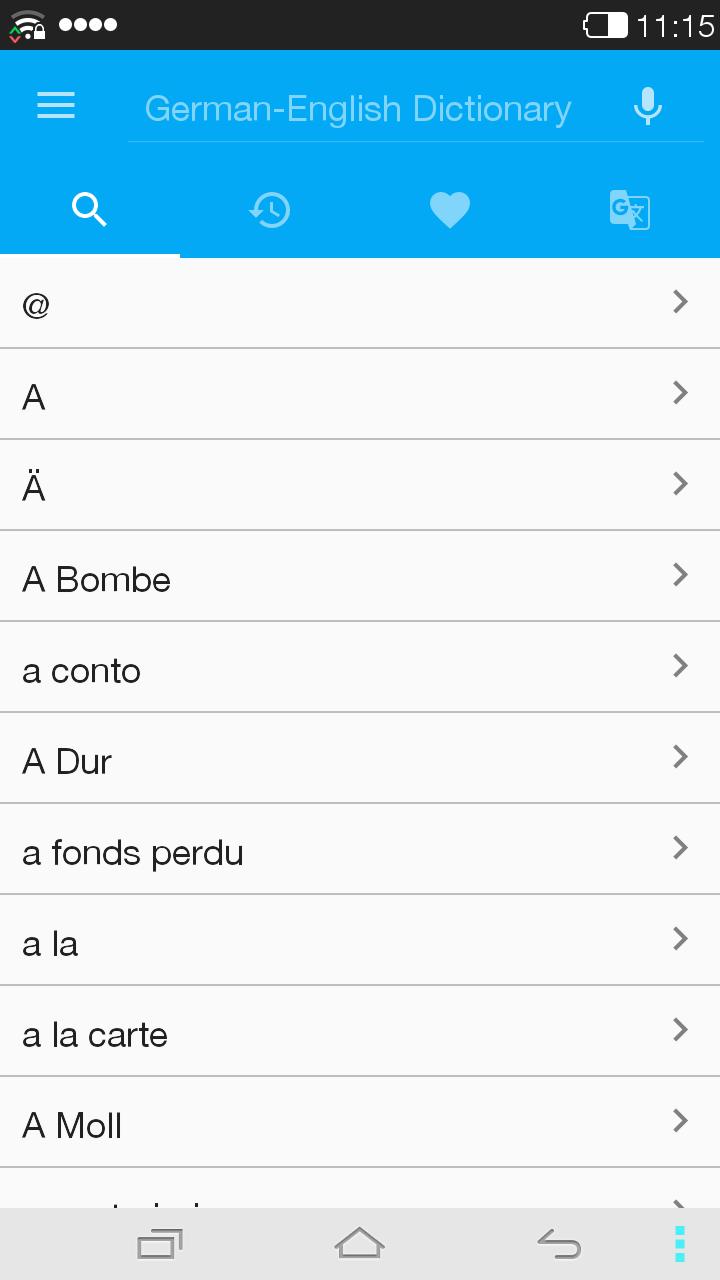 English<->German Dictionary