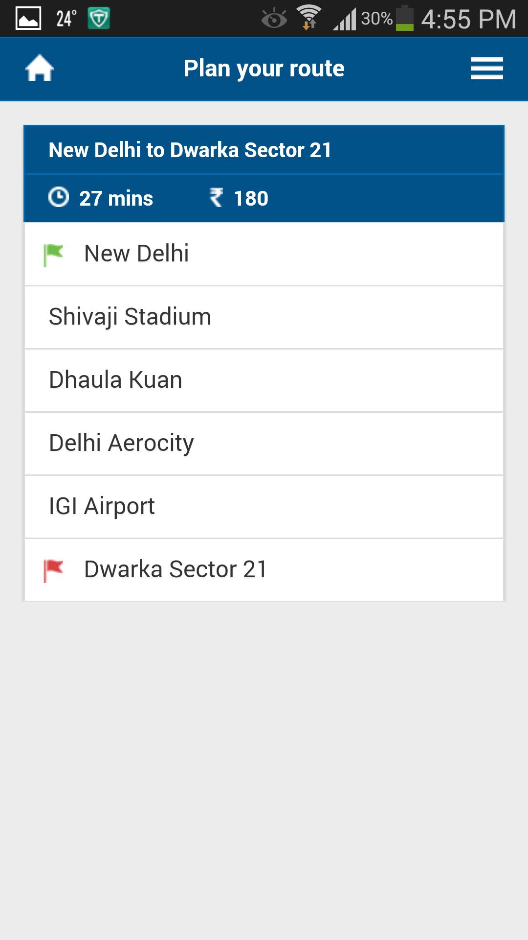 Delhi Airport Express Metro