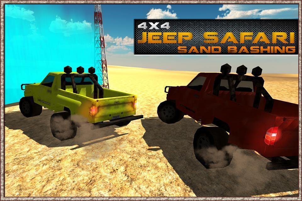 4x4 Jeep Safari Sand Bashing