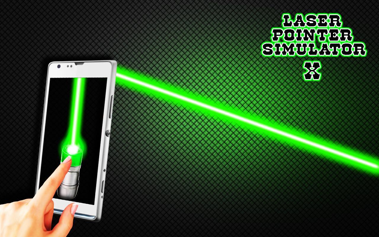 Laser pointer X simulator