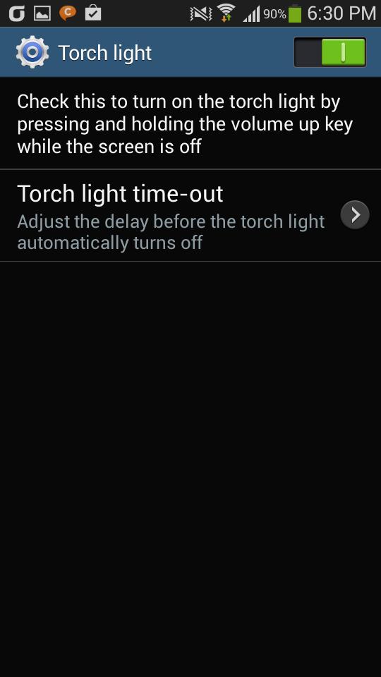 Galaxy Hidden Settings