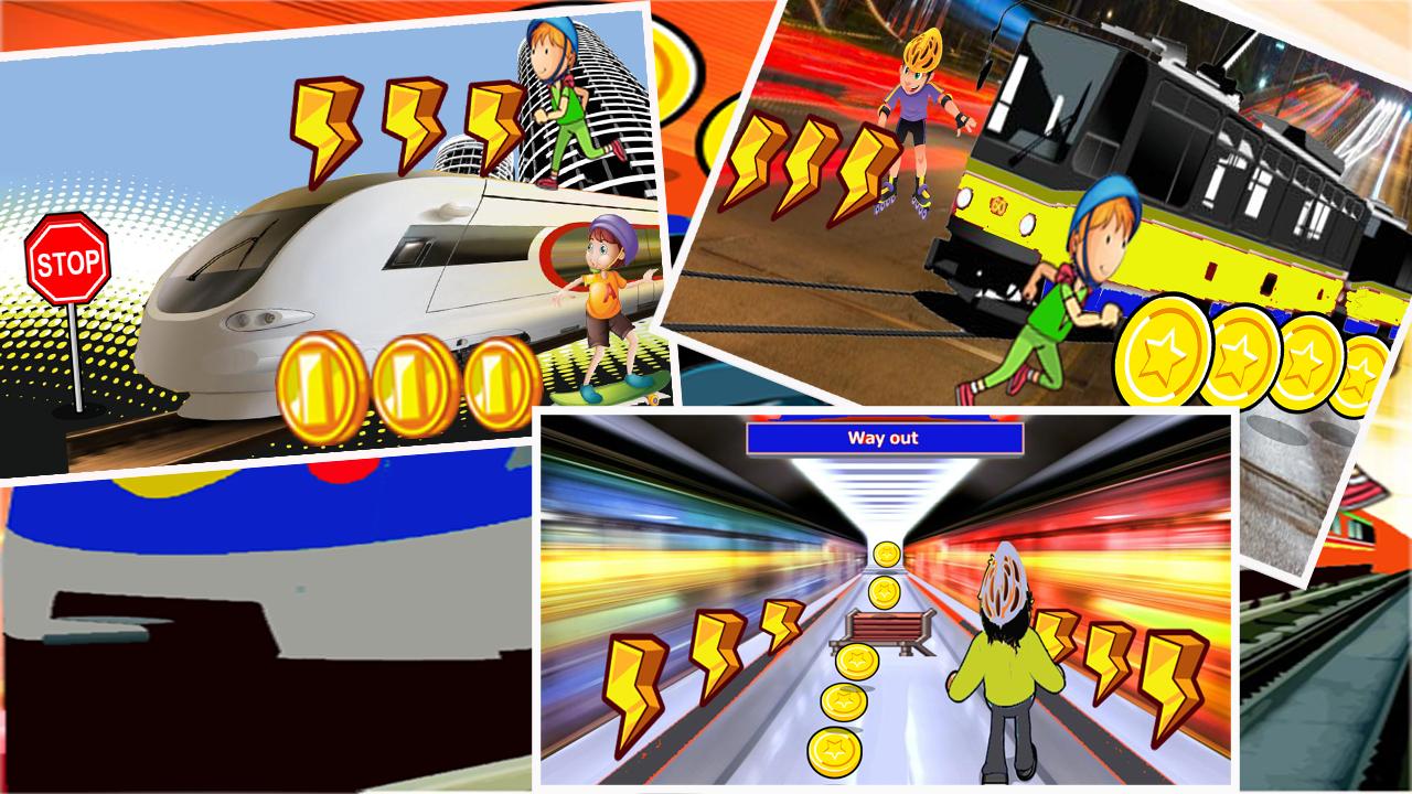 Subway Rail Rush Game FREE!