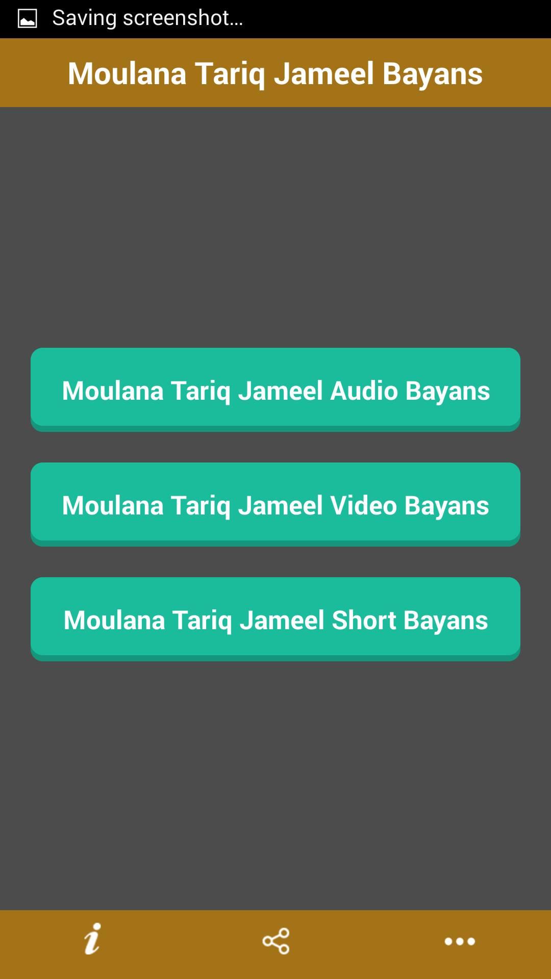 Maulana Tariq Jameel Bayan