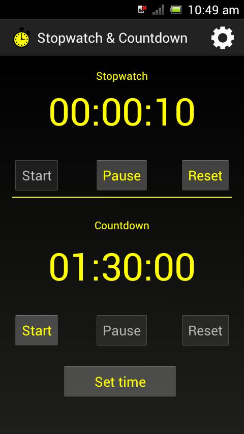 Stopwatch & Countdown